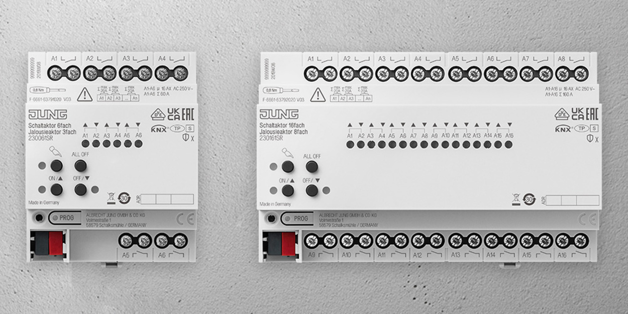KNX Schalt- und Jalousieaktoren bei Elektroinstallation Jens Heidrich in Zwönitz