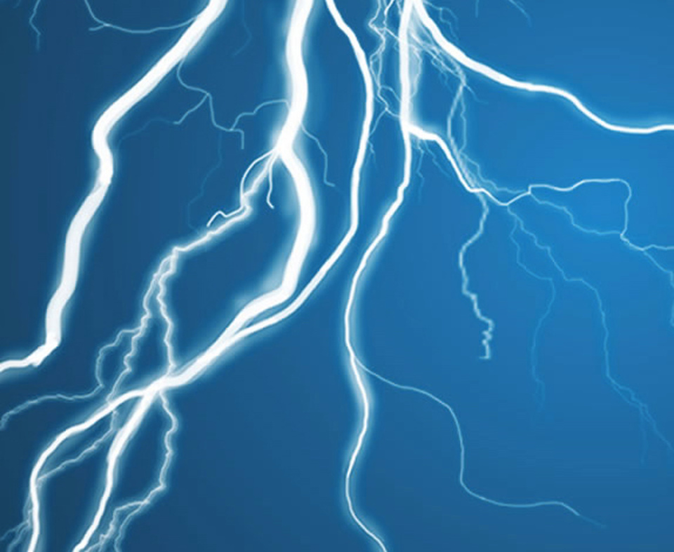 Blitz bei Elektroinstallation Jens Heidrich in Zwönitz